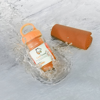 Original CoolTowel™ Bottle Orange