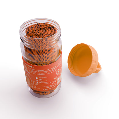 Original CoolTowel™ Bottle Orange