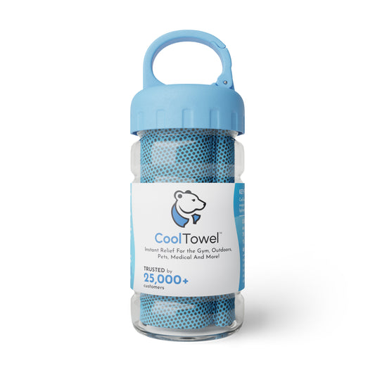 Original CoolTowel™ Bottle Blue