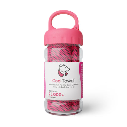 Original CoolTowel™ Bottle Pink